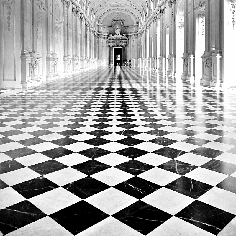 Il pavimento a scacchi